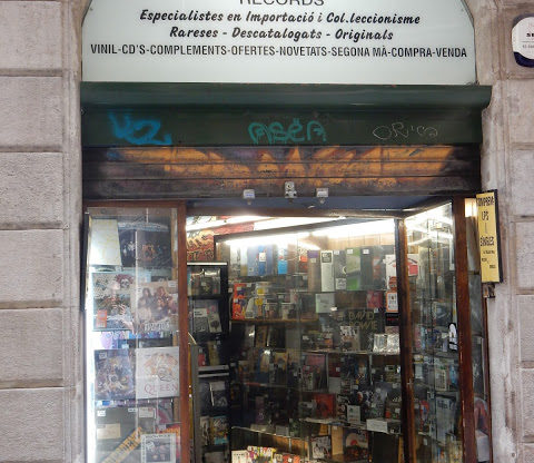 Revolver Records Barcelona Spain store front