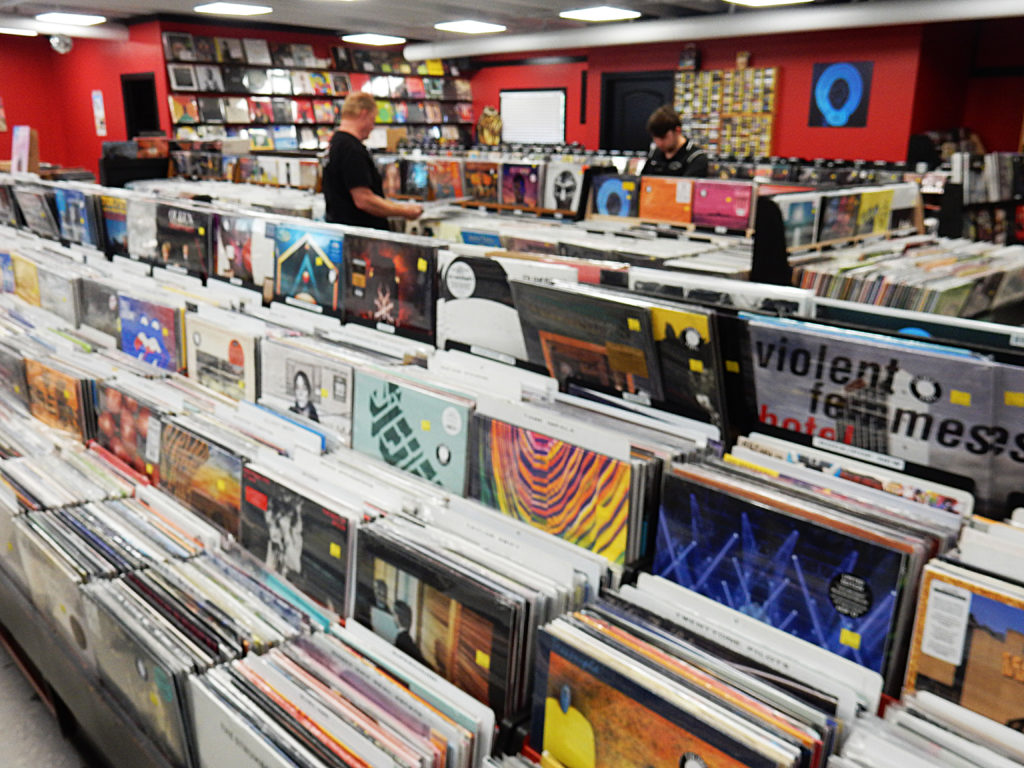 Lunchbox Records - Charlotte NC - store interior