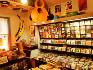 Rhino Records New Paltz Water Street Market store interior