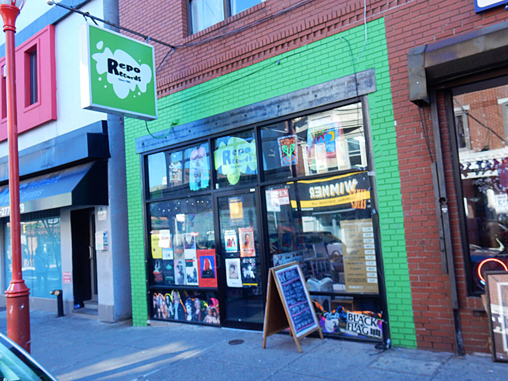 Repo Records Philadelphia PA Store Front