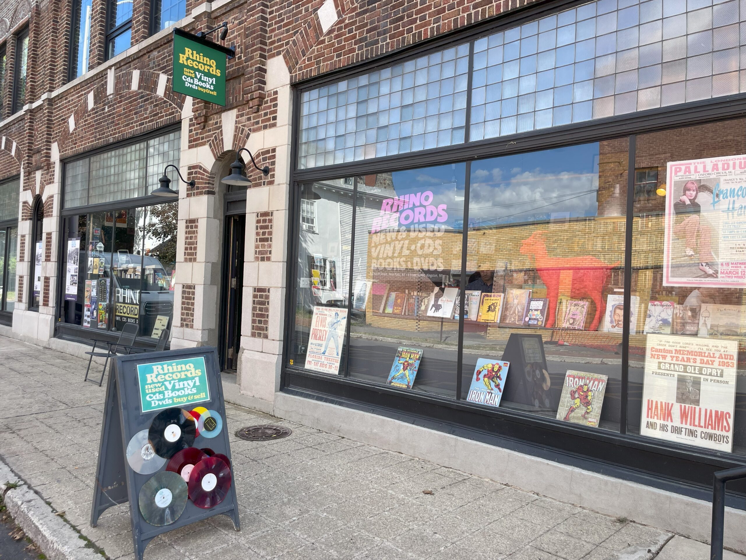 Rhino Records Kingston NY Store Front